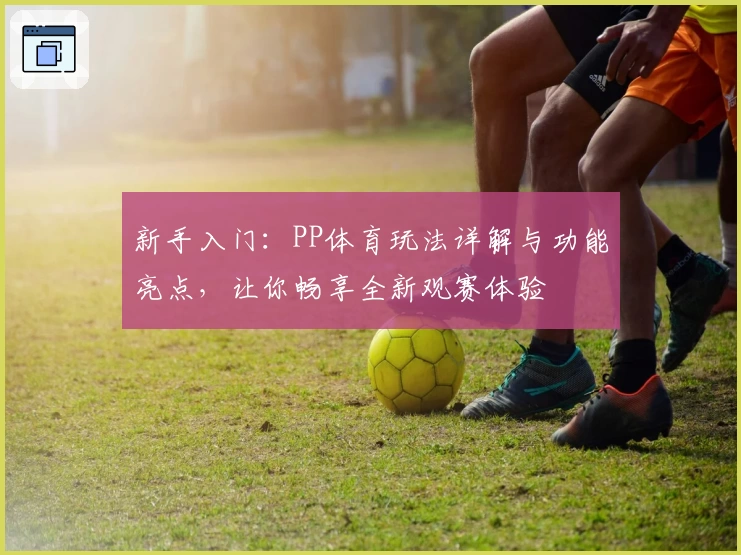 新手入门：PP体育玩法详解与功能亮点，让你畅享全新观赛体验